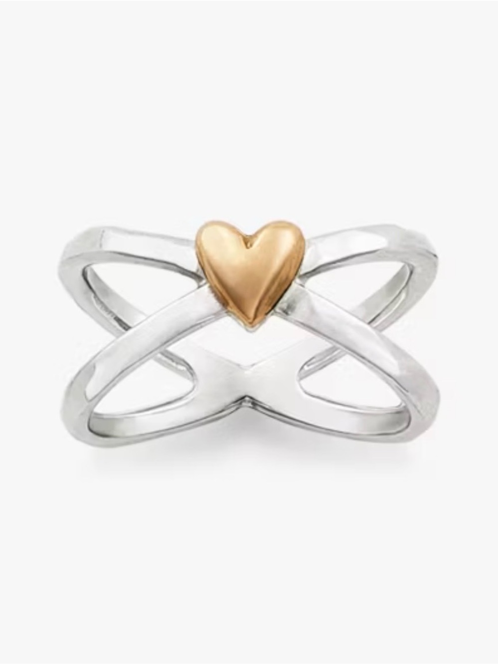 James Avery Cross Your Heart ring